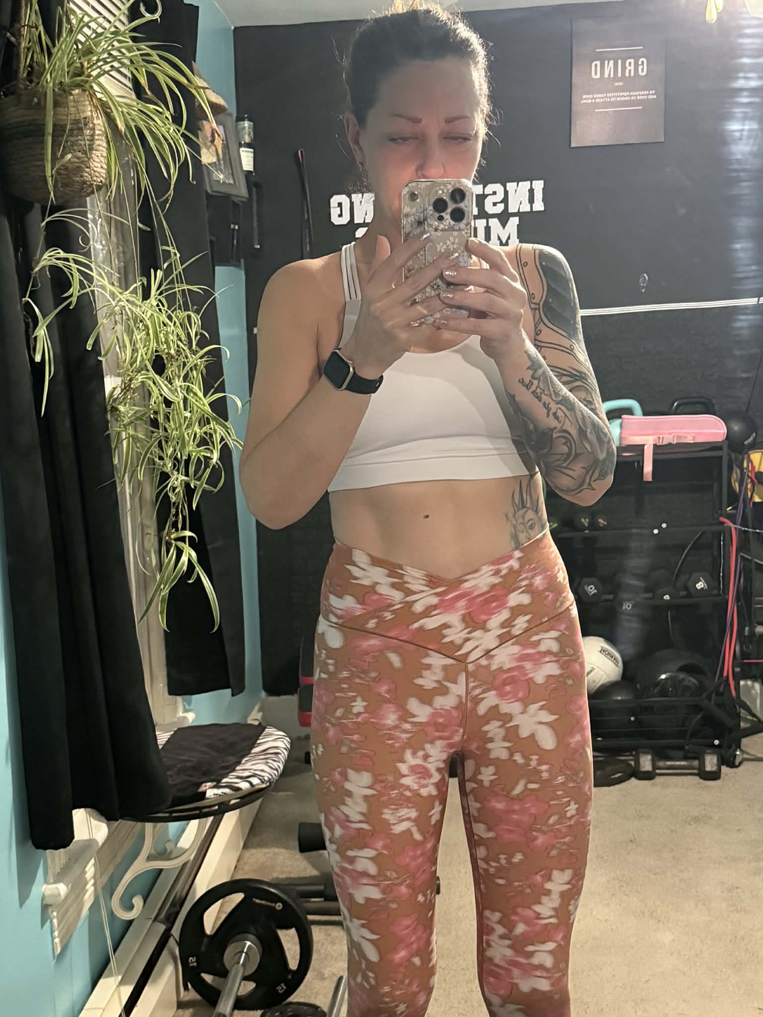 Lisa after training session